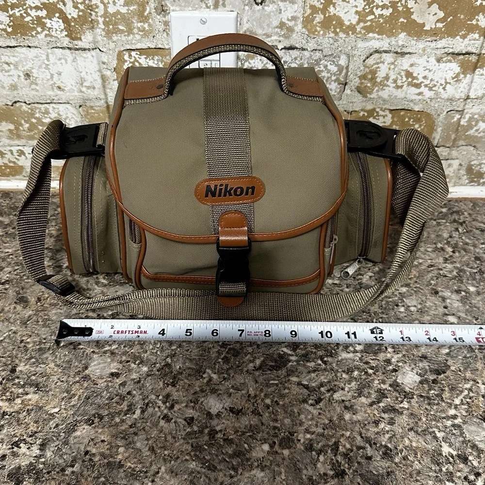 Vintage 1990s Nikon Rugged Camera Gear Carrying/Shoulder Bag - Adjustable Strap
